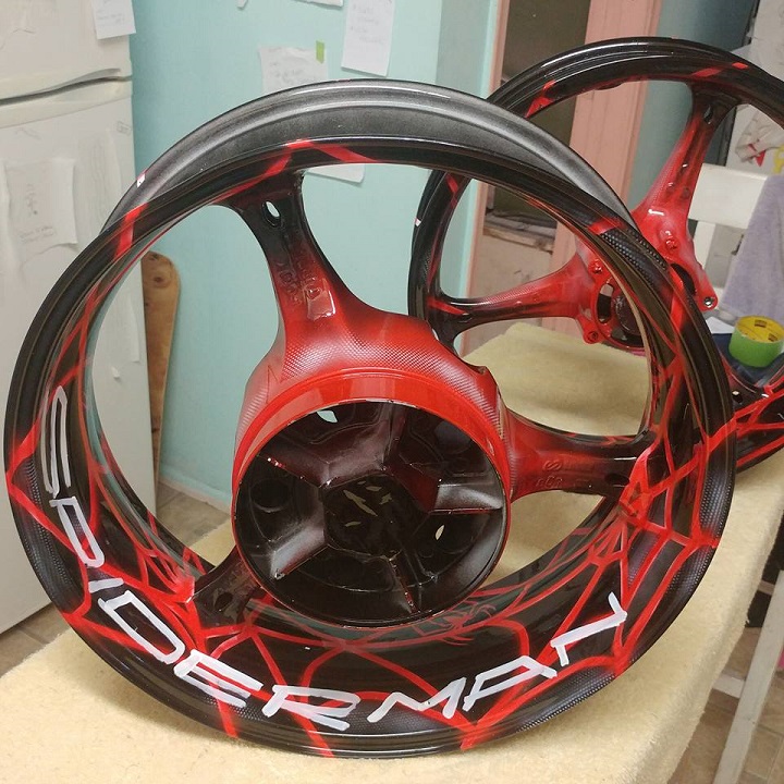 Custom Painted Wheels