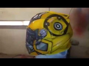 Bumblebee Inspired Custom Paint Job